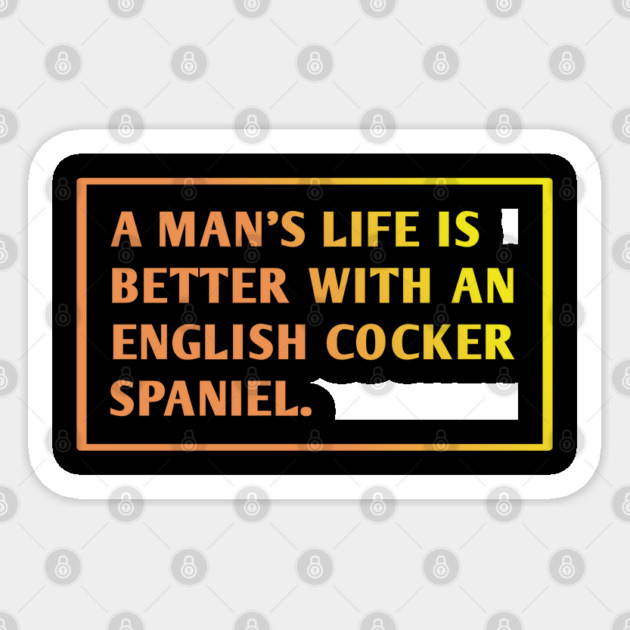 English cocker Spaniel Sticker by BlackMeme94