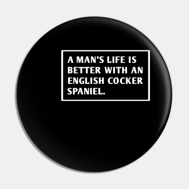 English cocker Spaniel Pin by BlackMeme94