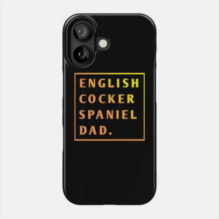 English cocker Spaniel Phone Case