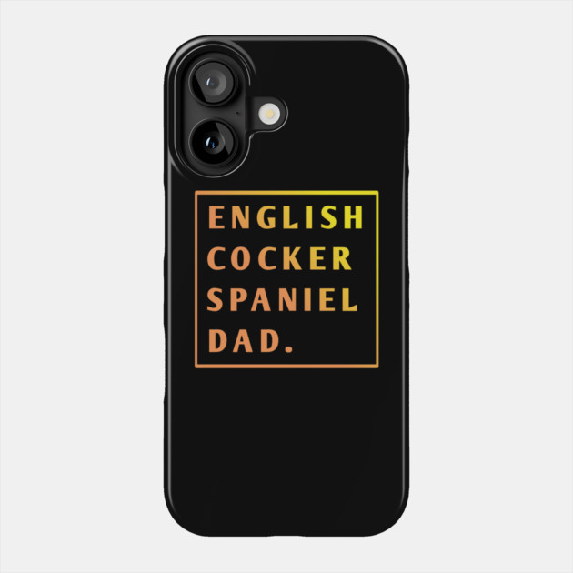 English cocker Spaniel Phone Case by BlackMeme94