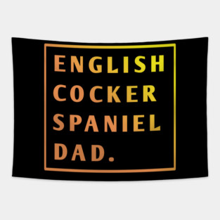 English cocker Spaniel Tapestry