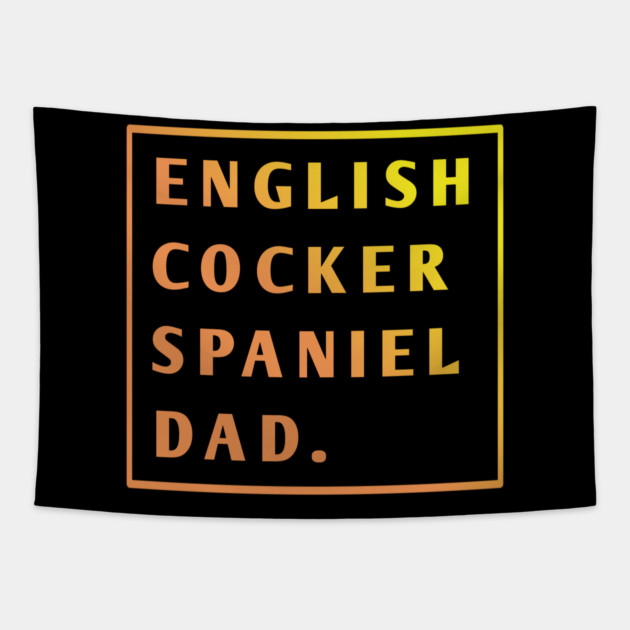 English cocker Spaniel Tapestry by BlackMeme94