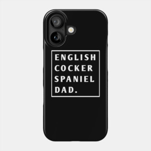 English cocker Spaniel Phone Case