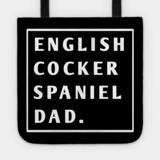 English cocker Spaniel Tote