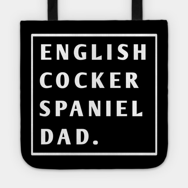 English cocker Spaniel Tote by BlackMeme94