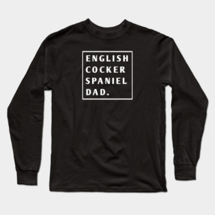 English cocker Spaniel Long Sleeve T-Shirt