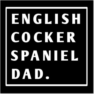 English cocker Spaniel Posters and Art