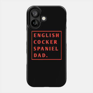 English cocker Spaniel Phone Case