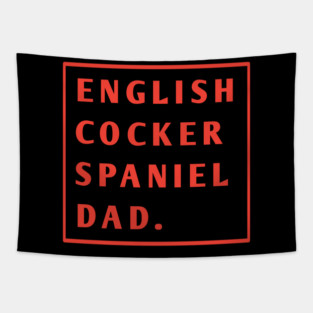 English cocker Spaniel Tapestry