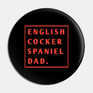 English cocker Spaniel Pin