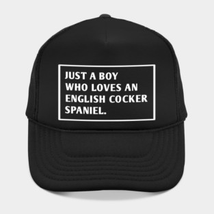 English cocker Spaniel Hat