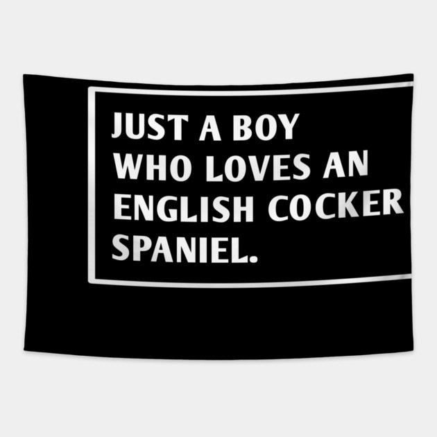 English cocker Spaniel Tapestry by BlackMeme94
