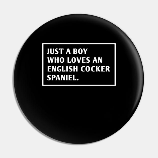 English cocker Spaniel Pin by BlackMeme94