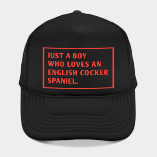 English cocker Spaniel Hat