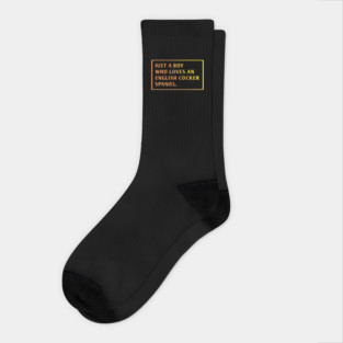 English cocker Spaniel Socks