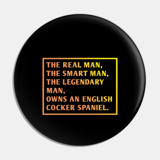 English cocker Spaniel Pin by BlackMeme94