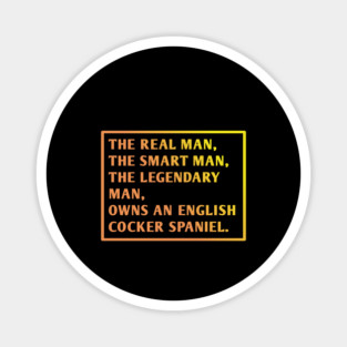 English cocker Spaniel Magnet