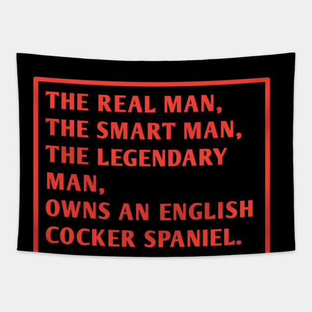 English cocker Spaniel Tapestry by BlackMeme94