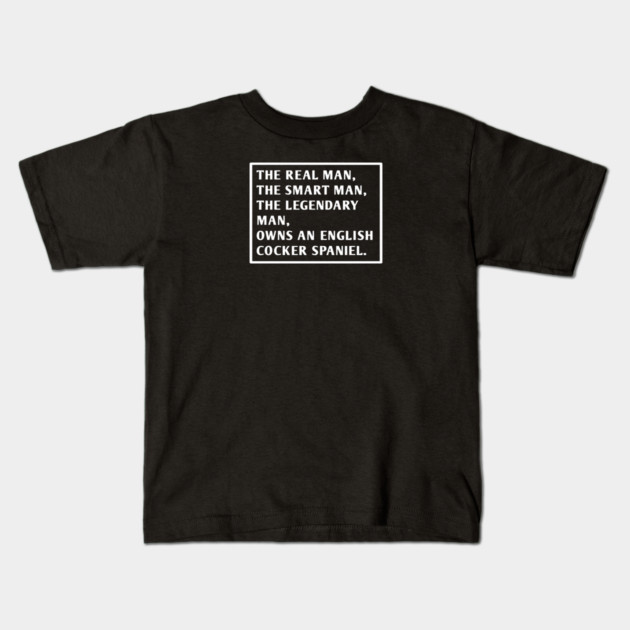 English cocker Spaniel Kids T-Shirt by BlackMeme94