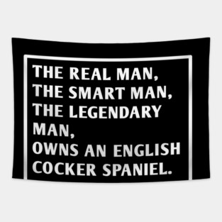 English cocker Spaniel Tapestry