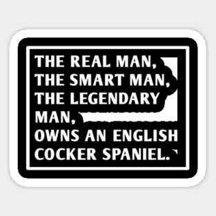English cocker Spaniel Sticker