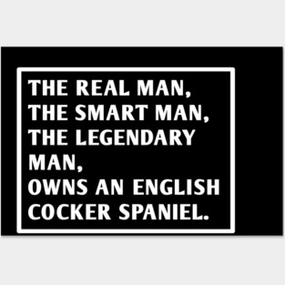 English cocker Spaniel Posters and Art