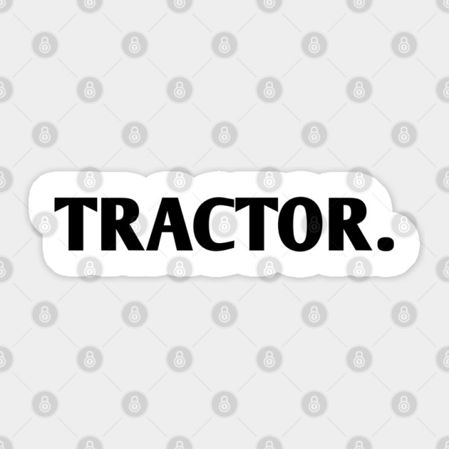 Tractor Sticker by BlackMeme94