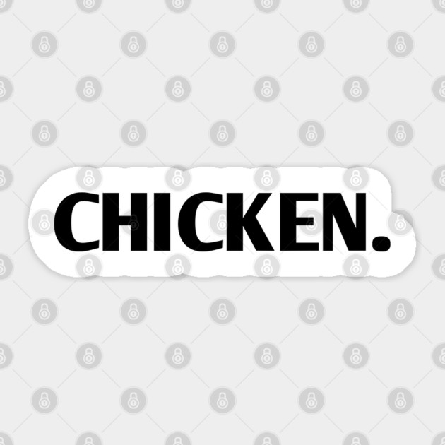 Chicken Sticker by BlackMeme94