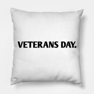 Veterans day Pillow