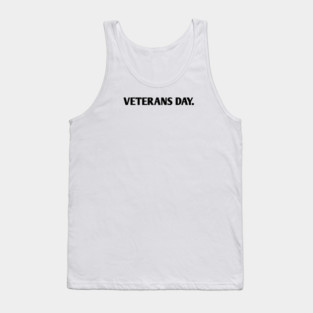 Veterans day Tank Top