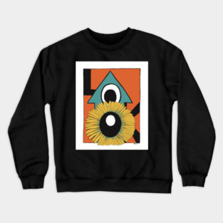 Look Up Flower Crewneck Sweatshirt