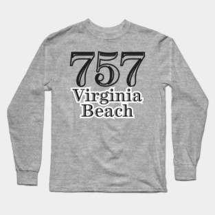 Virginia Beach 757 Virginia USA Long Sleeve T-Shirt