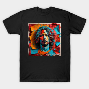 Chris Cornell // Paper Art T-Shirt