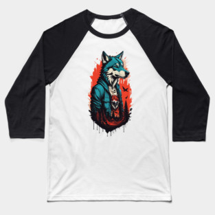 Wolfman Baseball T-Shirt