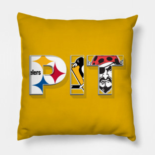 PIT - 412 - Sports Teams for Pittsburgh Pillow
