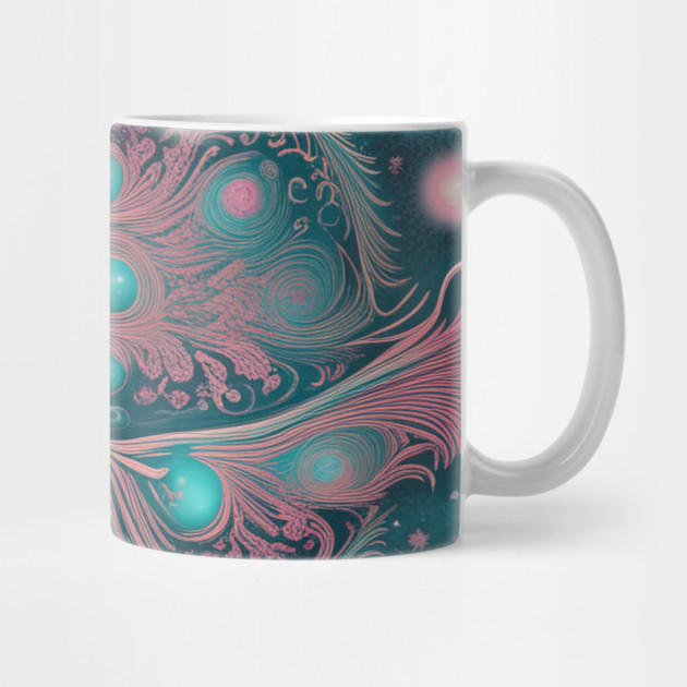 Other Worldly Designs- nebulas, stars, galaxies, planets with feathers by BirdsnStuff