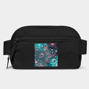 Other Worldly Designs- nebulas, stars, galaxies, planets with feathers Bag