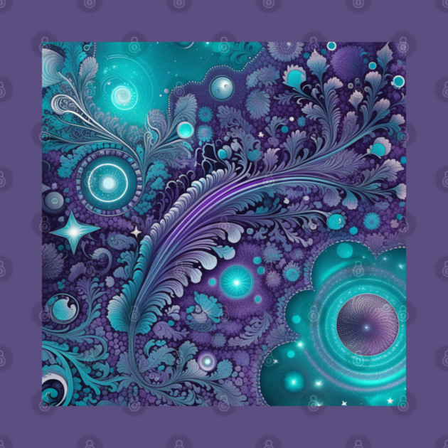 Other Worldly Designs- nebulas, stars, galaxies, planets with feathers by BirdsnStuff