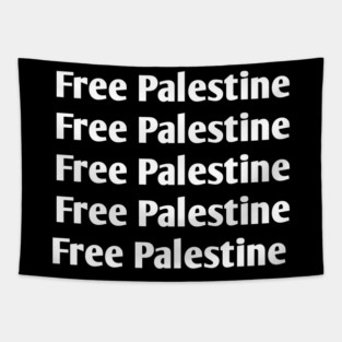 Free Palestine Tapestry