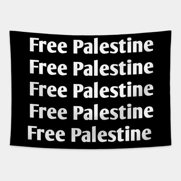 Free Palestine Tapestry by BlackMeme94