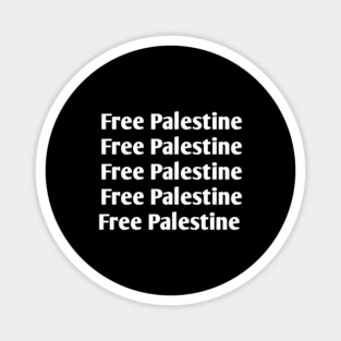 Free Palestine Magnet