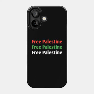 Free Palestine Phone Case