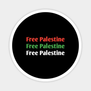 Free Palestine Magnet