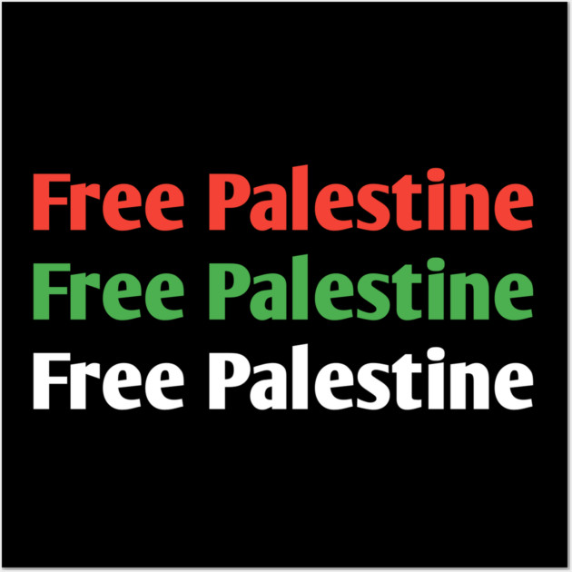 Free Palestine Wall Art by BlackMeme94