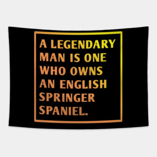 English Springer spaniel Tapestry