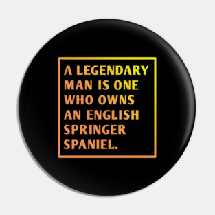 English Springer spaniel Pin