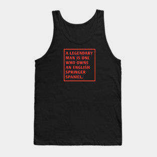 English Springer spaniel Tank Top