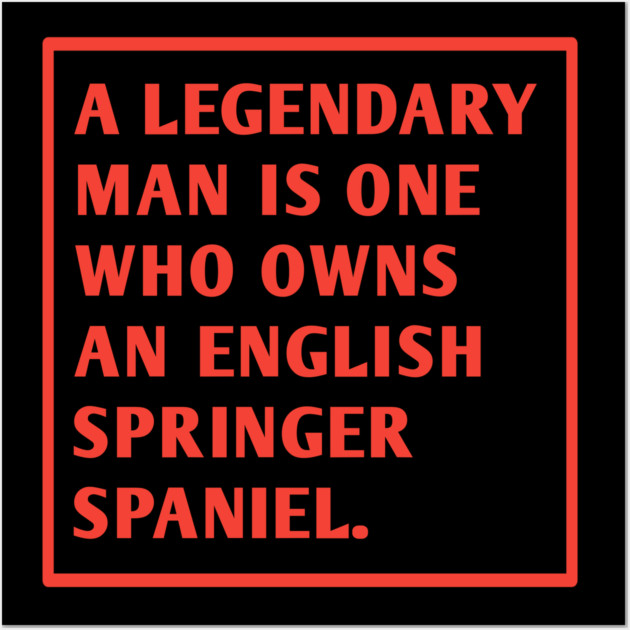 English Springer spaniel Wall Art by BlackMeme94
