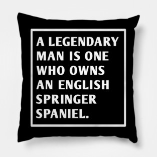 English Springer spaniel Pillow