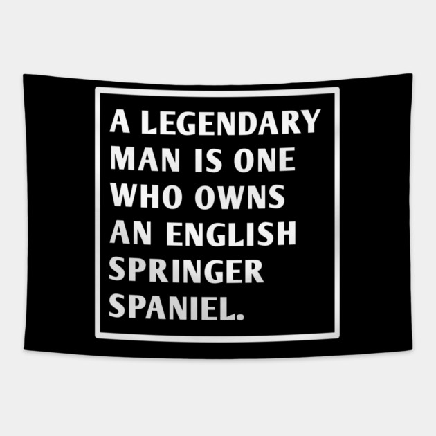 English Springer spaniel Tapestry by BlackMeme94